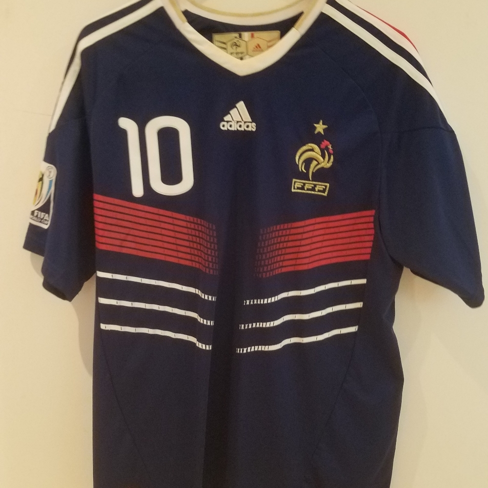 Zidane France World Cup Jersey